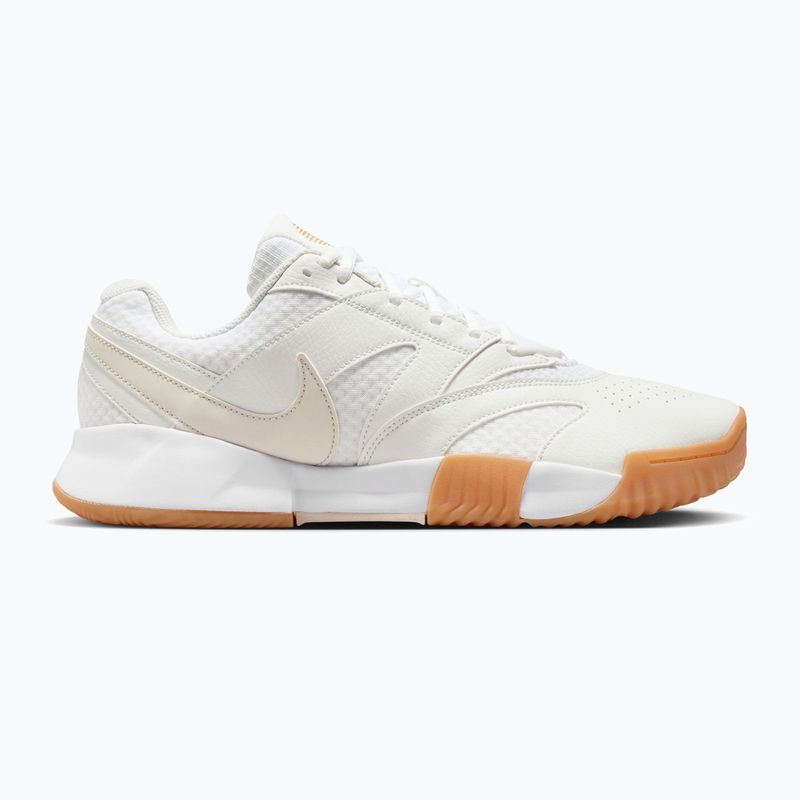 Men's tennis shoes Nike Court Lite 4 White/Summit White/Linen/Light Orewood Brown
