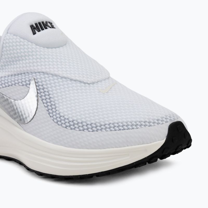 Women's running shoes Nike Revolution 8 EasyOn white/sail/black/metallic silver 7