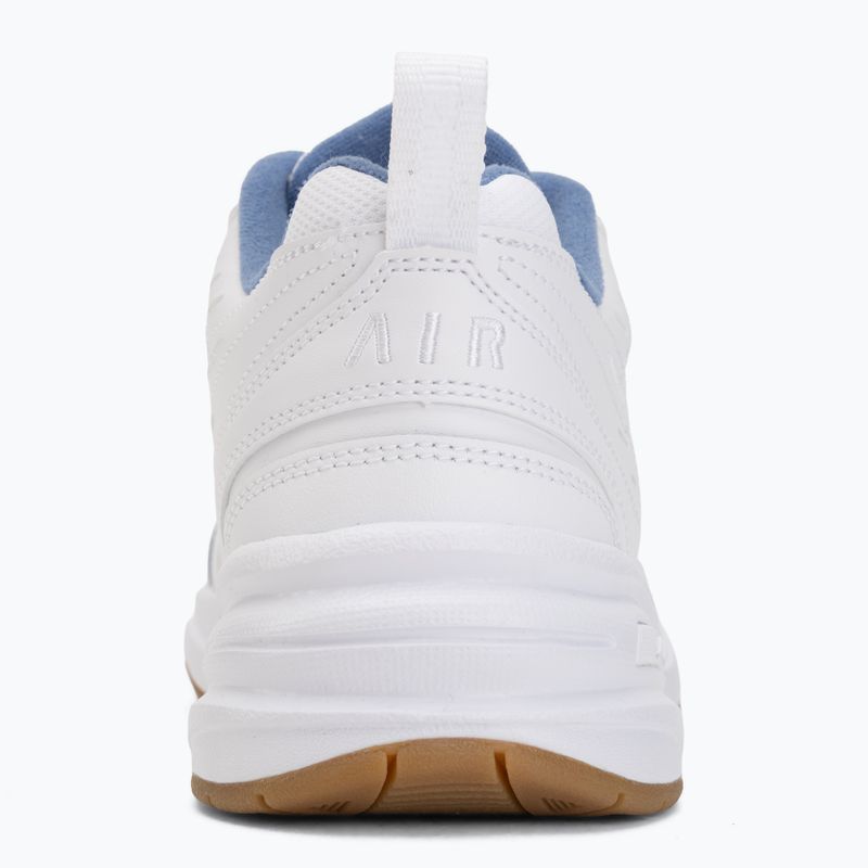 Men's training shoes Nike Air Monarch IV white/indigo storm/gum light brown/white 6