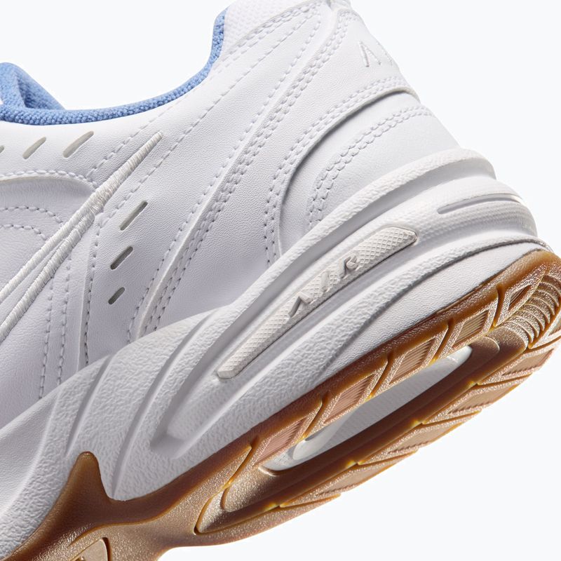 Men's training shoes Nike Air Monarch IV white/indigo storm/gum light brown/white 6