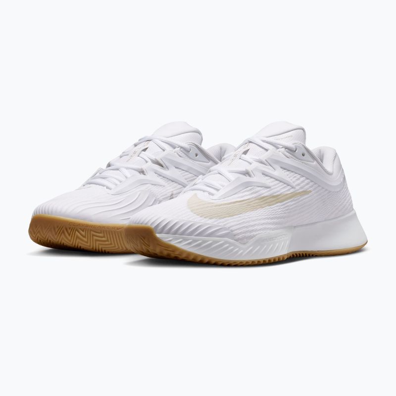 Men's tennis shoes Nike Vapor Pro 3 Clay white/linen/linen/light orewood brown 3