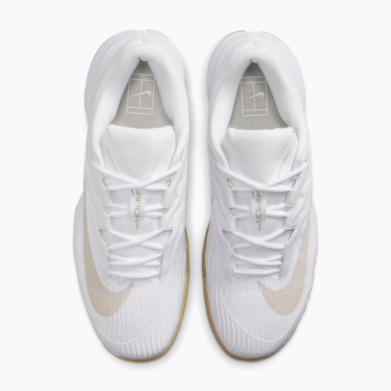 Men's tennis shoes Nike Vapor Pro 3 Clay white/linen/linen/light orewood brown 5