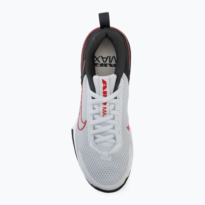 Men's training shoes Nike Air Max Alpha Trainer 6 pure platinum/black/ white/university red 5