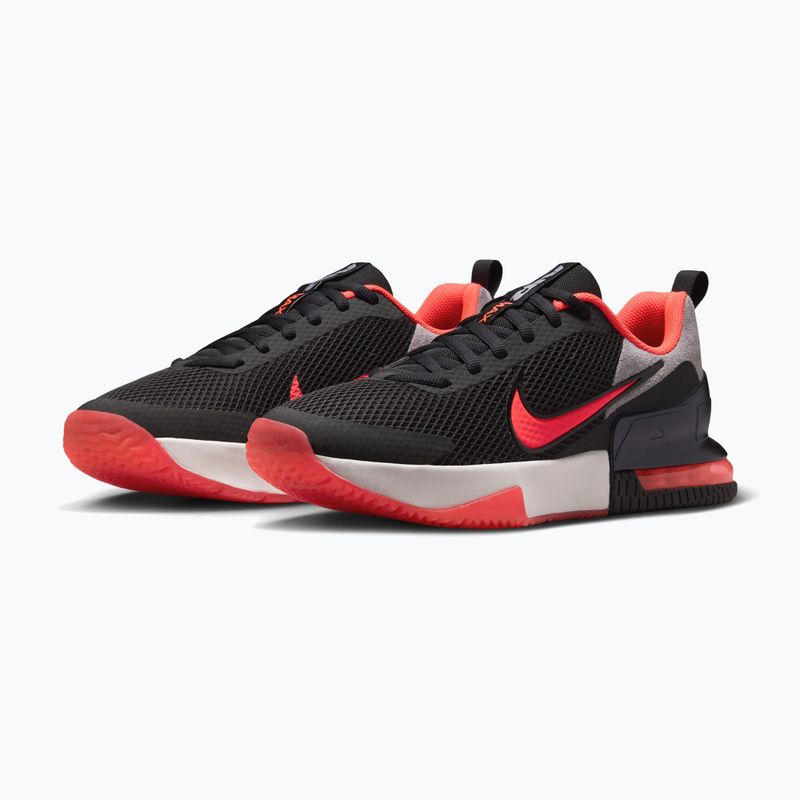 Men's training shoes Nike Air Max Alpha Trainer 6 Premium black/pencil point/bright crimson 3