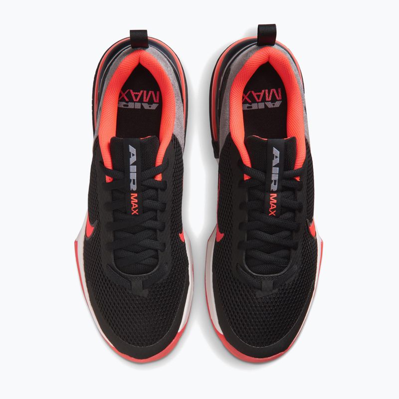 Men's training shoes Nike Air Max Alpha Trainer 6 Premium black/pencil point/bright crimson 5