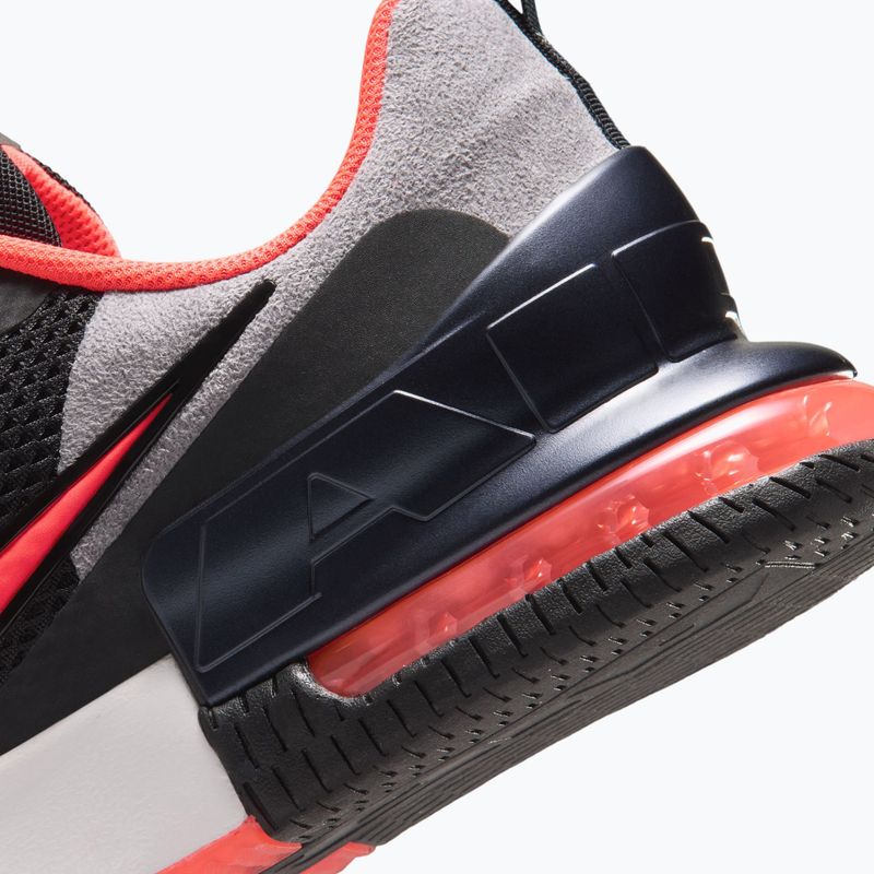 Men's training shoes Nike Air Max Alpha Trainer 6 Premium black/pencil point/bright crimson 8
