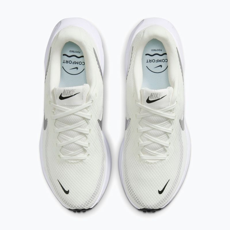 Women's running shoes Nike Revolution 8 sail/white/black/metallic silver 5