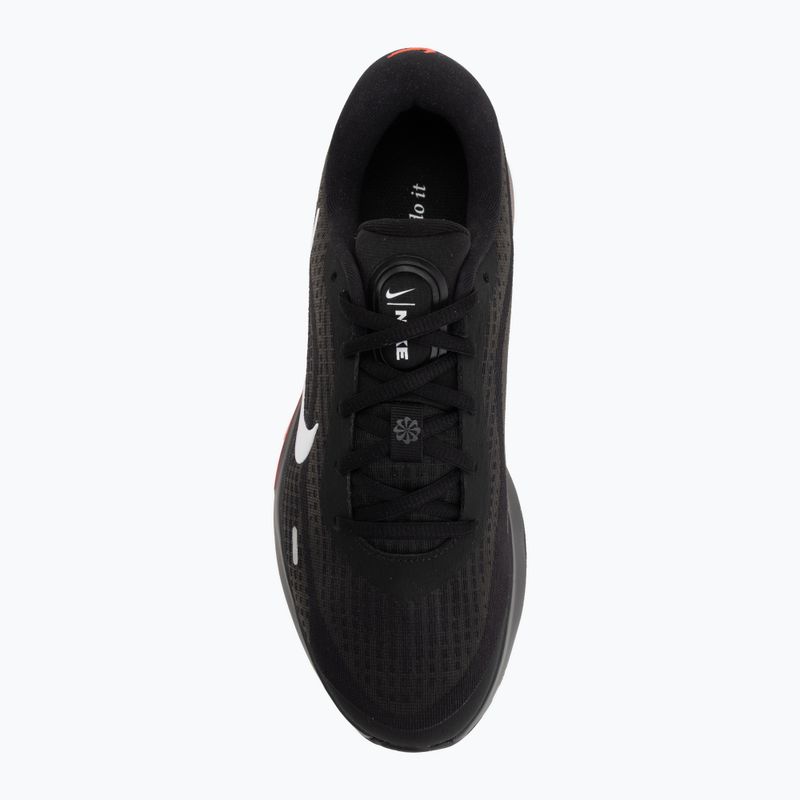 Men's running shoes Nike Journey Run black/dark smoke grey/red orbit/white 5
