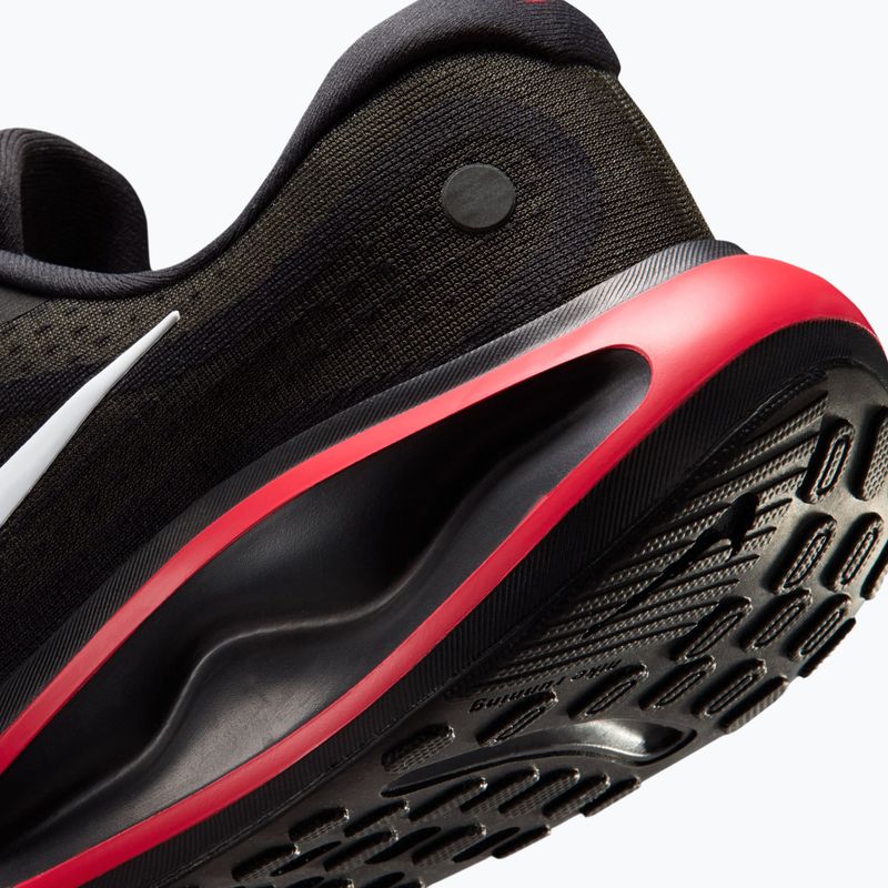 Men's running shoes Nike Journey Run black/dark smoke grey/red orbit/white 8