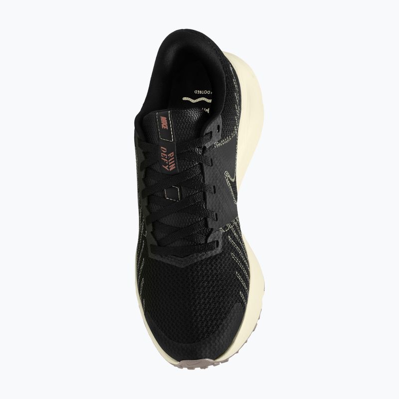 Women's running shoes Nike Run Defy black/sail/phantom/metallic rose gold 4