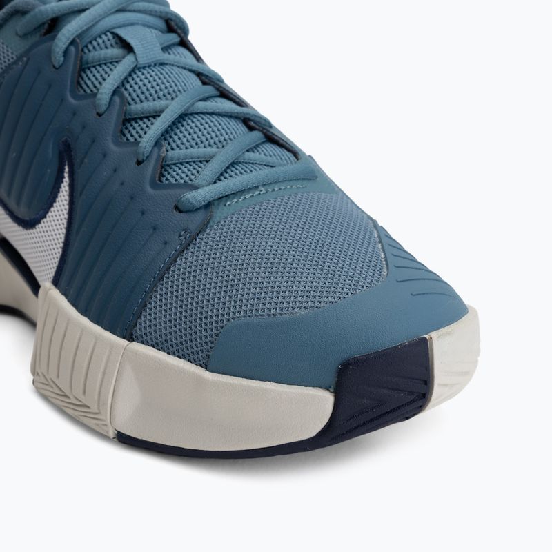 Men's tennis shoes Nike GP Challenge Pro smokey blue/light bone/new slate/white 7
