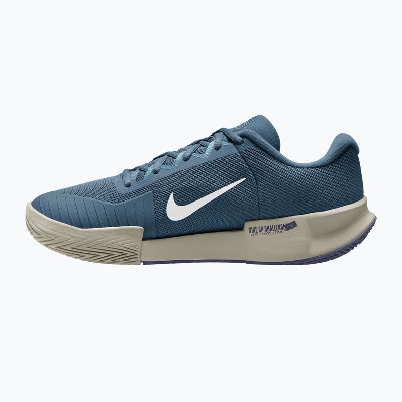 Men's tennis shoes Nike GP Challenge Pro smokey blue/light bone/new slate/white 2