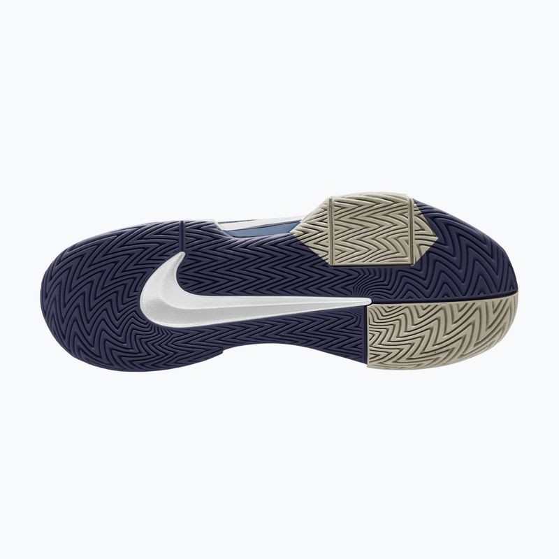 Men's tennis shoes Nike GP Challenge Pro smokey blue/light bone/new slate/white 4