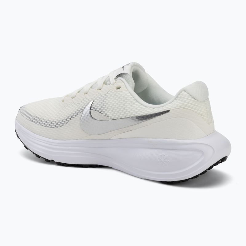 Women's running shoes Nike Revolution 8 sail/white/black/metallic silver 3