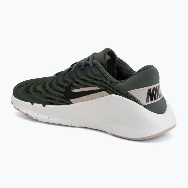 Men's training shoes Nike Flex Train camo green/summit white/cream Ii/black 3
