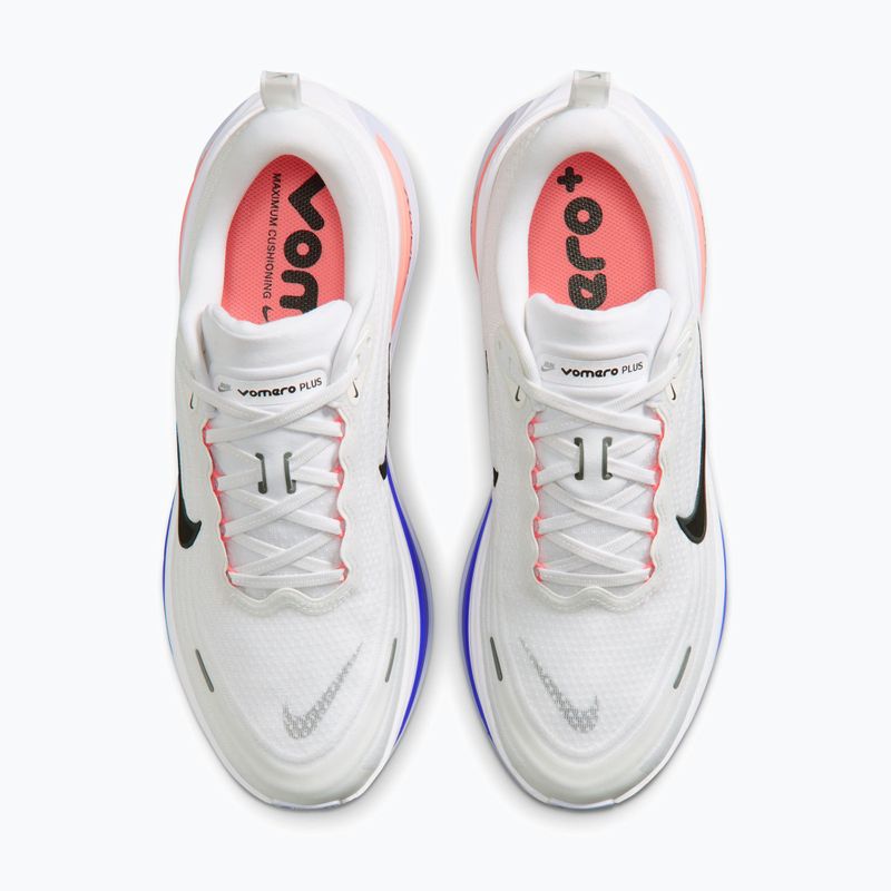 Men's running shoes Nike Vomero Plus white/atomic pink/racer blue/black 5
