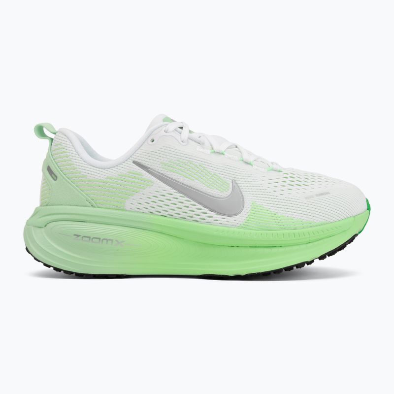Women's running shoes Nike Vomero 18 white/illusion green/metallic silver 2