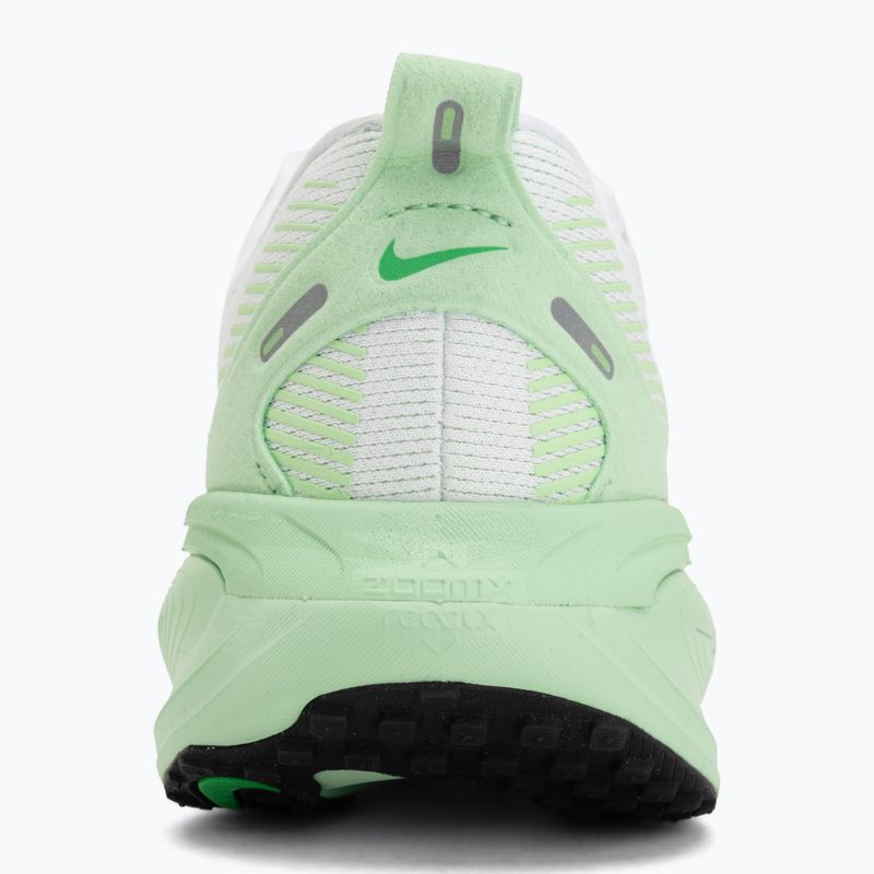 Women's running shoes Nike Vomero 18 white/illusion green/metallic silver 6