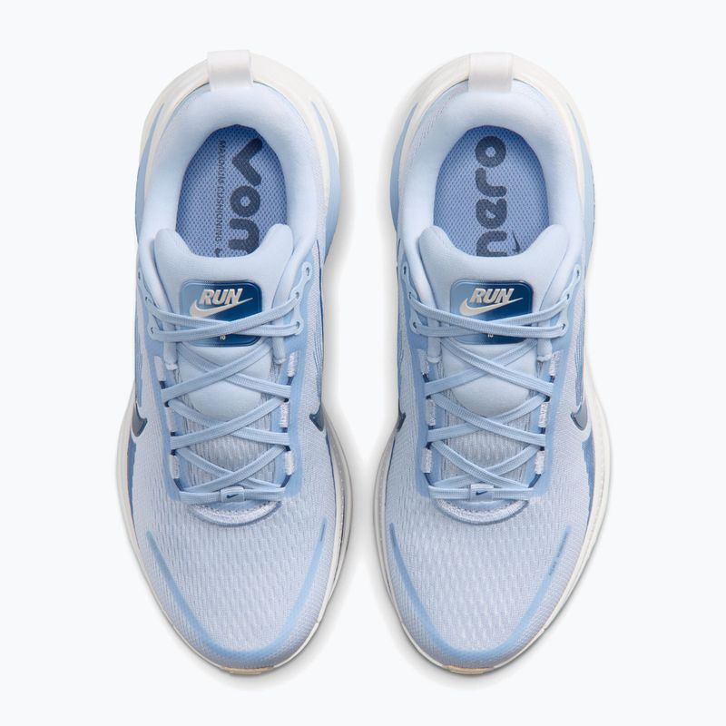 Women's running shoes Nike Vomero 18 hydrogen blue/aluminum/mystic navy 5