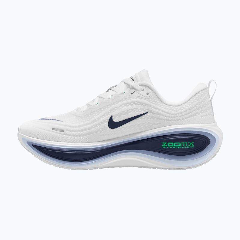 Men's running shoes Nike Vomero Plus white/green spark/midnight navy 2