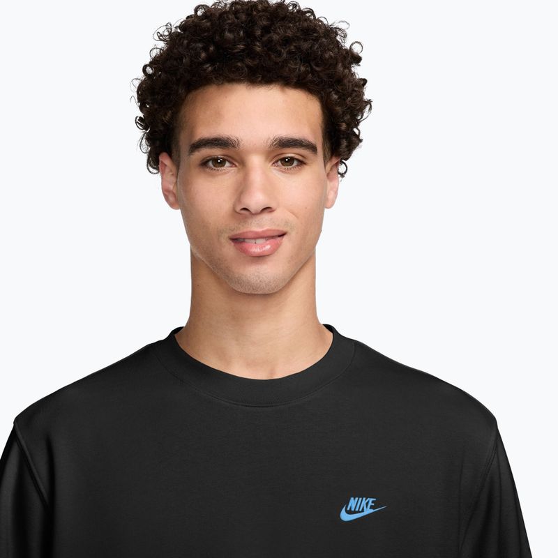 Men's sweatshirt Nike Club black/football blue 3