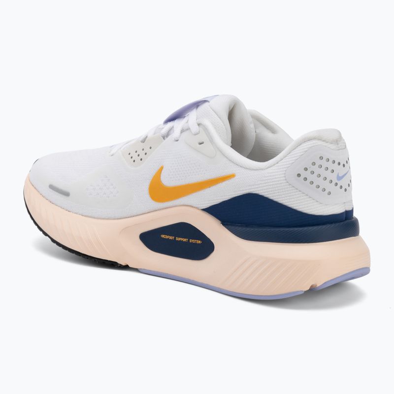 Women's running shoes Nike Structure 26 white/mystic navy/sundial/aluminum 3
