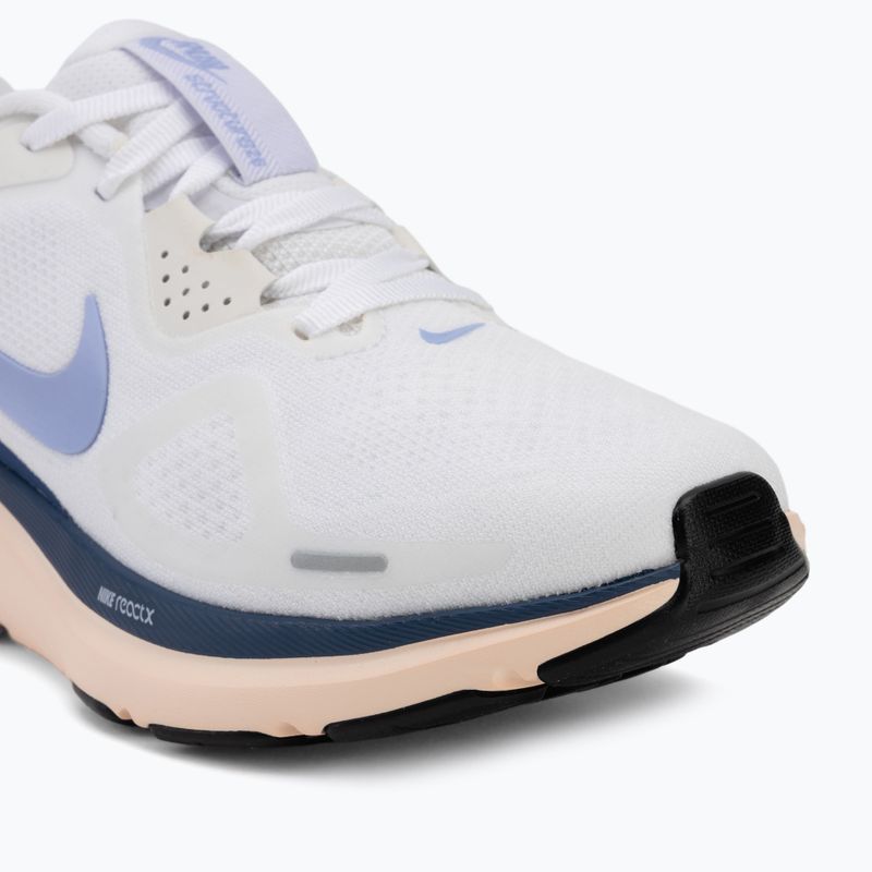 Women's running shoes Nike Structure 26 white/mystic navy/sundial/aluminum 7