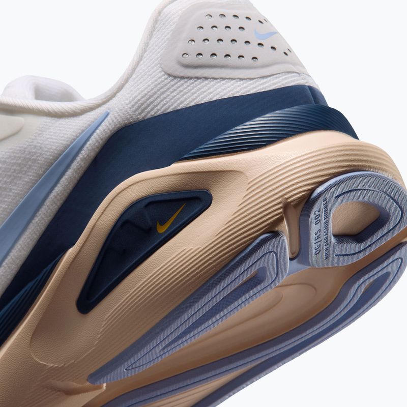 Women's running shoes Nike Structure 26 white/mystic navy/sundial/aluminum 8