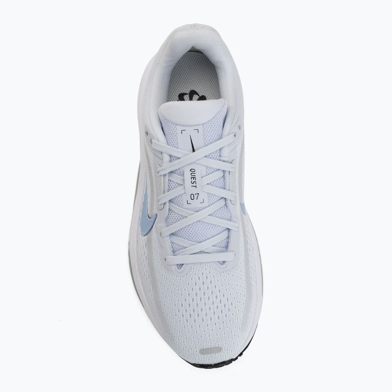 Women's running shoes Nike Quest 7 football grey/white/grey fog/aluminum 5