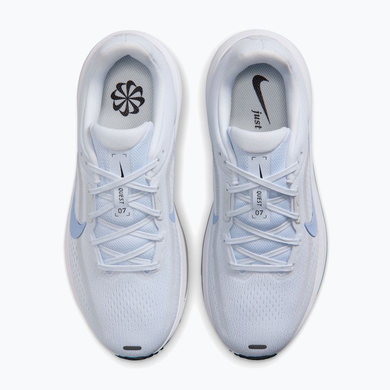 Women's running shoes Nike Quest 7 football grey/white/grey fog/aluminum 5