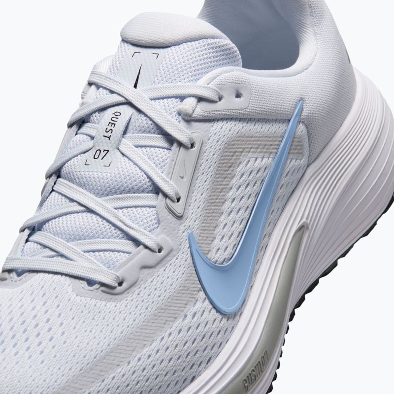 Women's running shoes Nike Quest 7 football grey/white/grey fog/aluminum 7