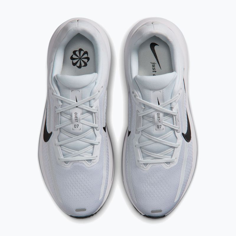 Men's running shoes Nike Quest 7 pure platinum/white/wolf grey/black 5