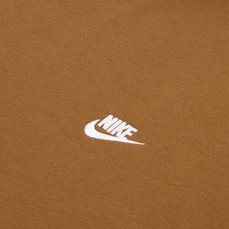 Men's sweatshirt Nike Club ale brown/white 9