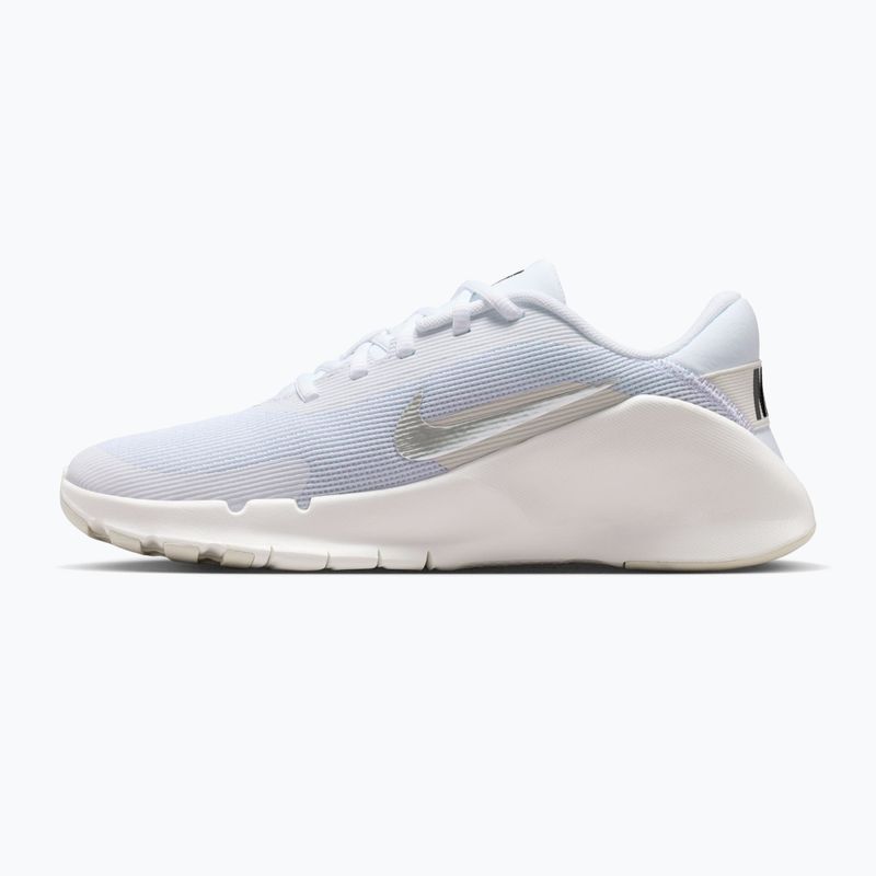 Women's training shoes Nike Flex Train white/sail/phantom/ metallic silver 2