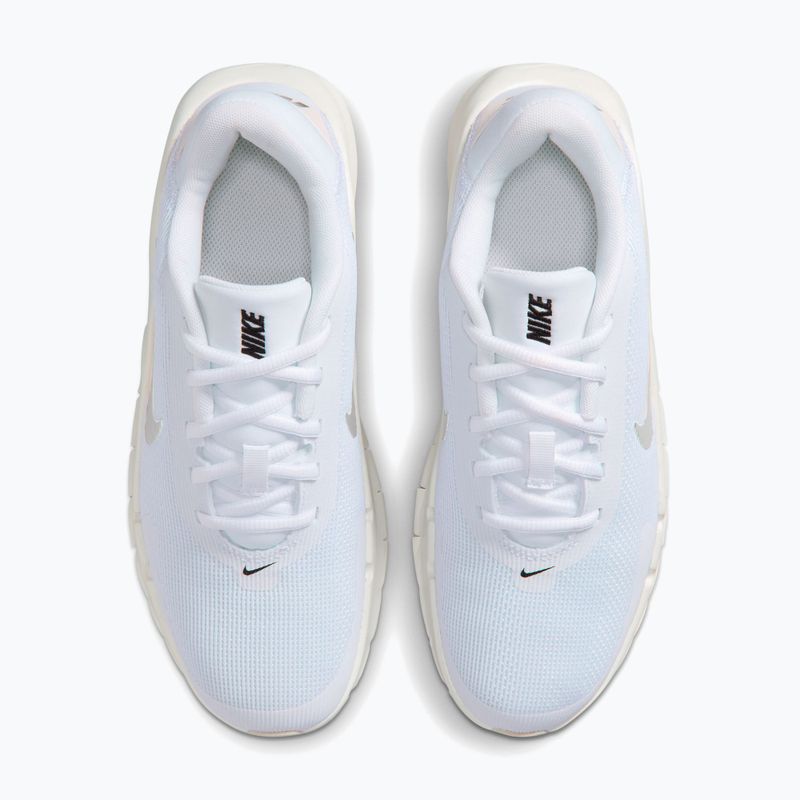 Women's training shoes Nike Flex Train white/sail/phantom/ metallic silver 5