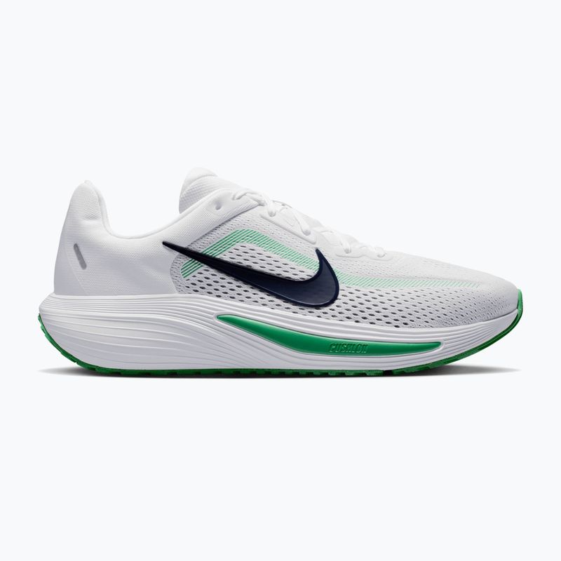Men's running shoes Nike Quest 7 white/green spark/midnight navy