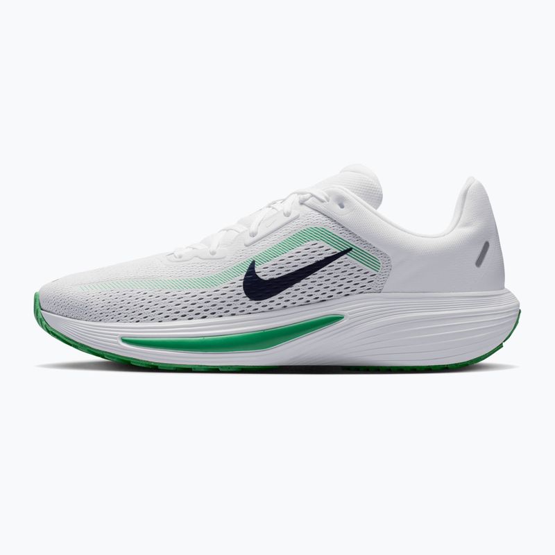 Men's running shoes Nike Quest 7 white/green spark/midnight navy 2