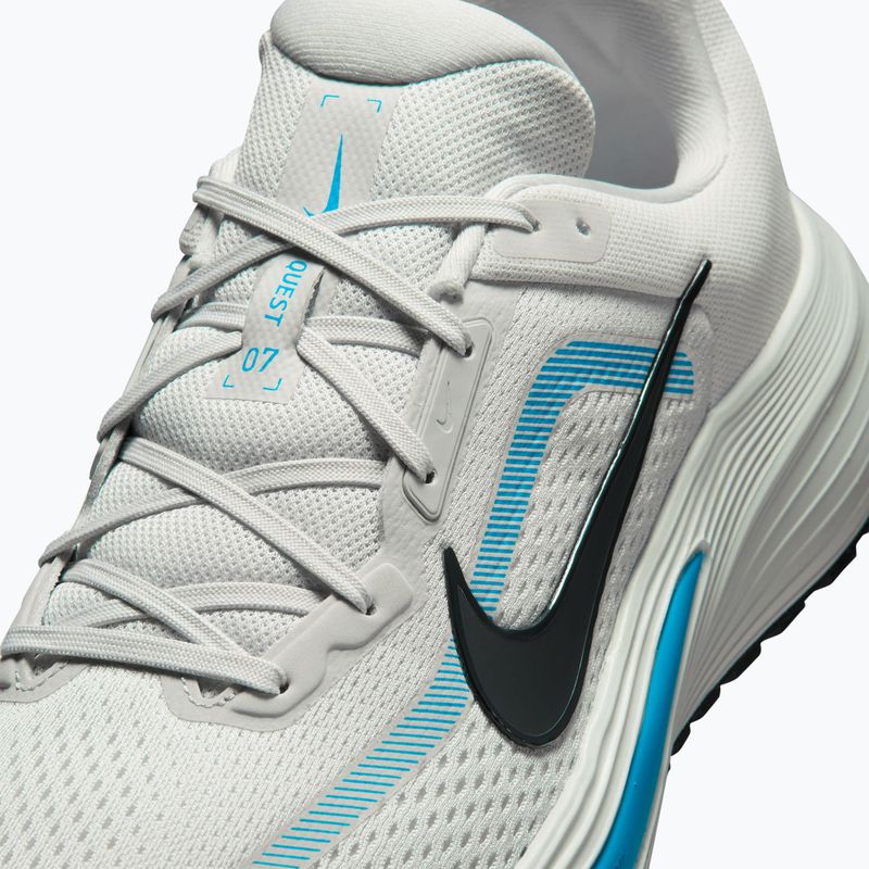 Men's running shoes Nike Quest 7 vast grey/light current blue/anthracite 7