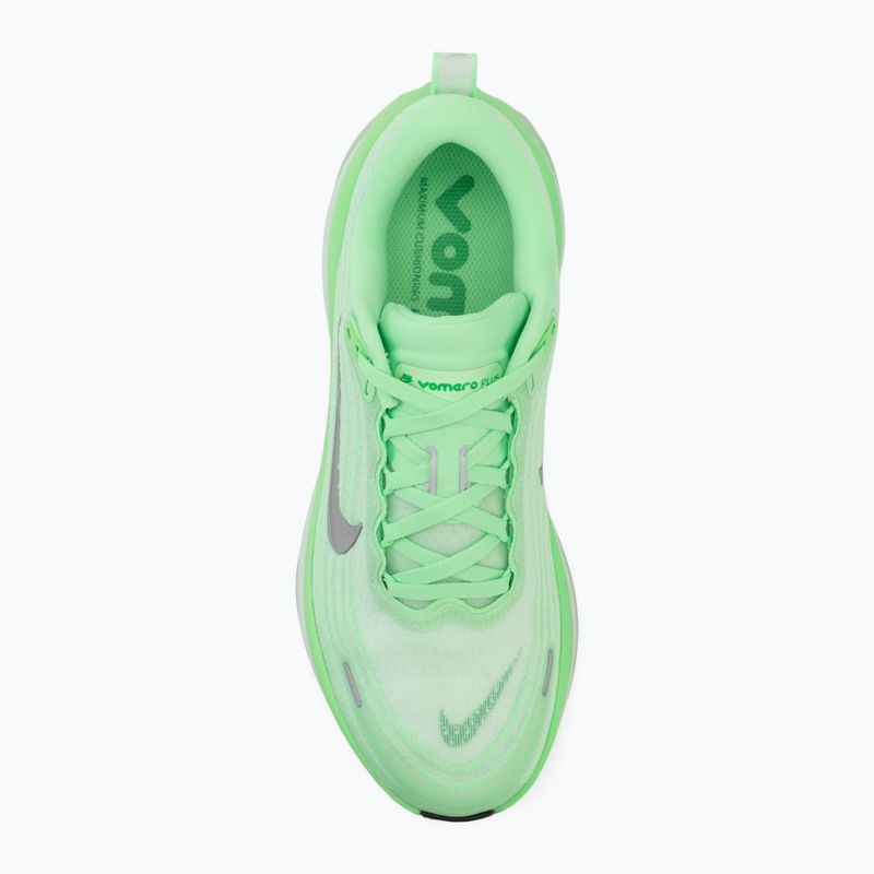 Women's running shoes Nike Vomero Plus white/illusion green/metallic silver 5