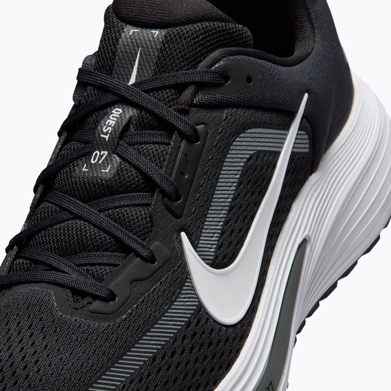 Men's running shoes Nike Quest 7 black/anthracite/white 7