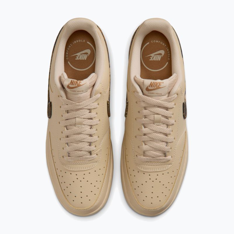 Men's shoes Nike Court Vision SE Rattan/Rocky Tan/Mink Brown 5