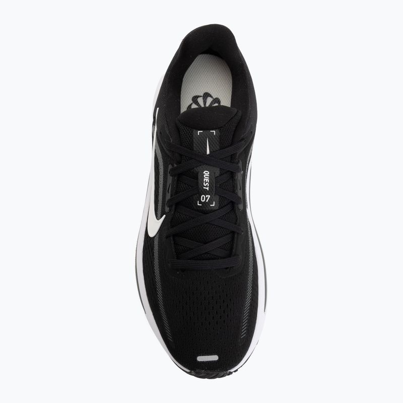 Women's running shoes Nike Quest 7 black/anthracite/white 5