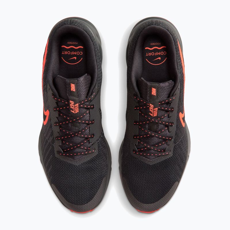 Men's running shoes Nike Run Defy Black/Anthracite/Bright Crimson 5