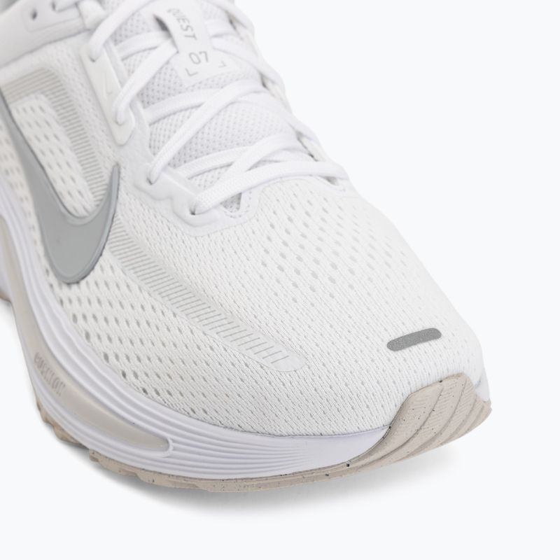 Women's running shoes Nike Quest 7 white/vast grey/vast grey/wolf grey 7