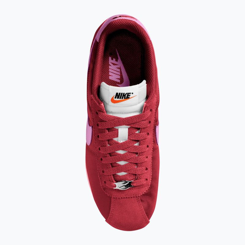Women's shoes Nike Cortez Textile tough red/white/safety orange/light magenta 4