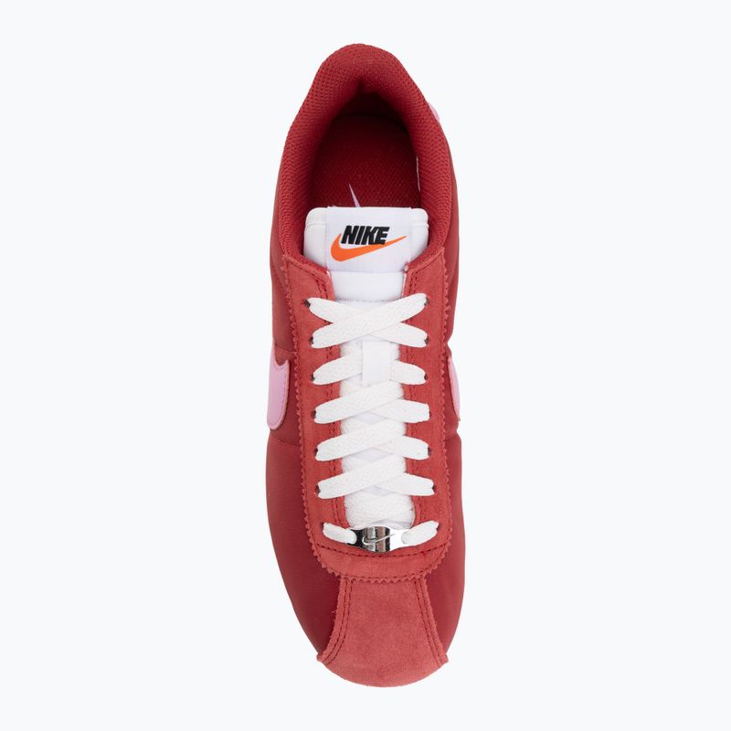 Women's shoes Nike Cortez Textile tough red/white/safety orange/light magenta 5