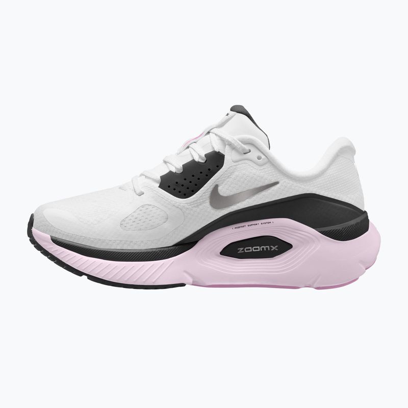 Women's running shoes Nike Structure Plus white/black/metallic silver 2