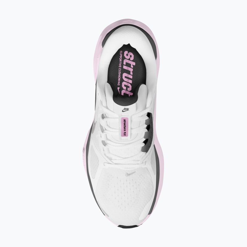 Women's running shoes Nike Structure Plus white/black/metallic silver 4
