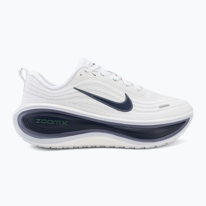Men's running shoes Nike Vomero Plus white/green spark/midnight navy 2