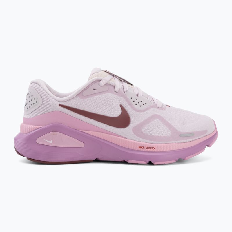 Women's running shoes Nike Structure 26 bleached lilac/pink rise/pink smoke 2